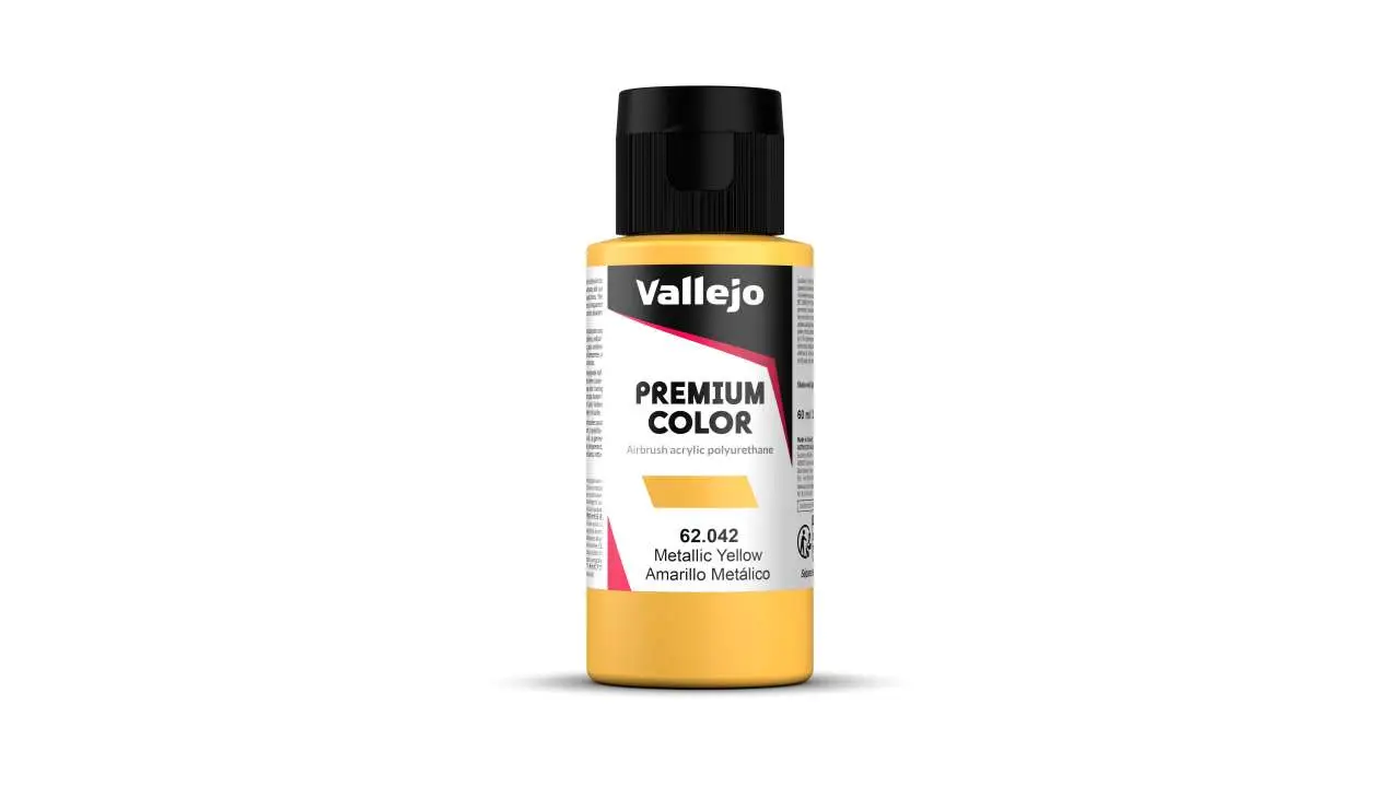 Figurine premium airbrush metallic yellow 62042